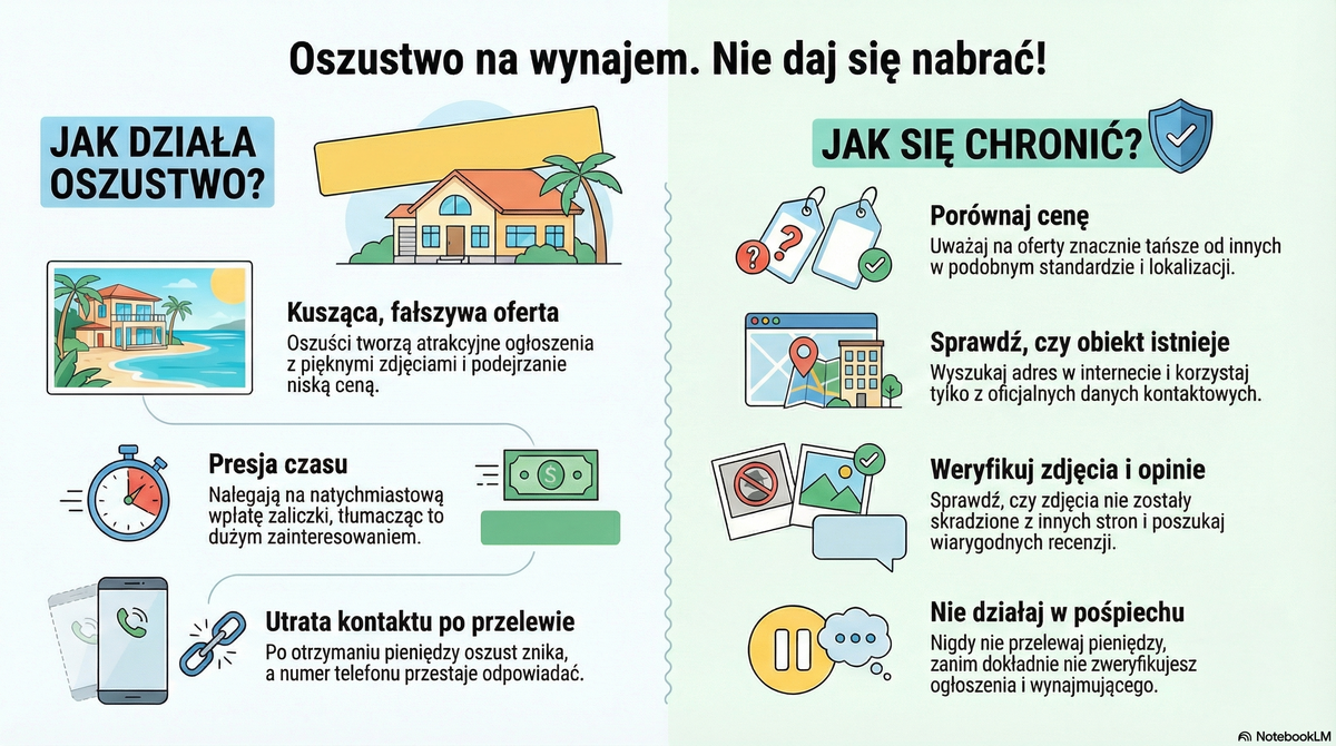 Oszustwo na wynajem. Na co zwrócić uwagę?