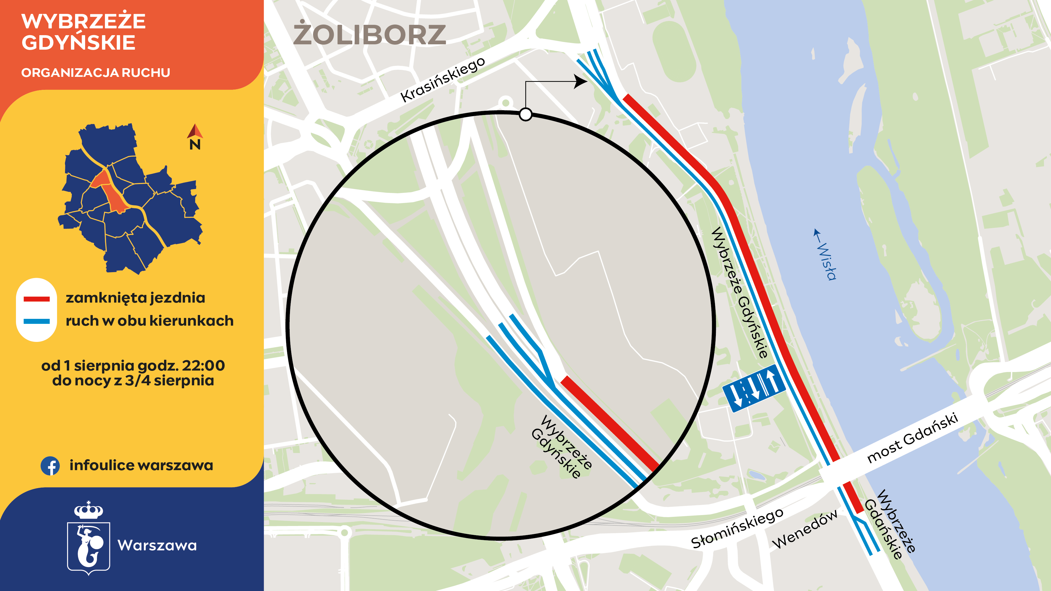 Asfaltowanie Wisłostrady