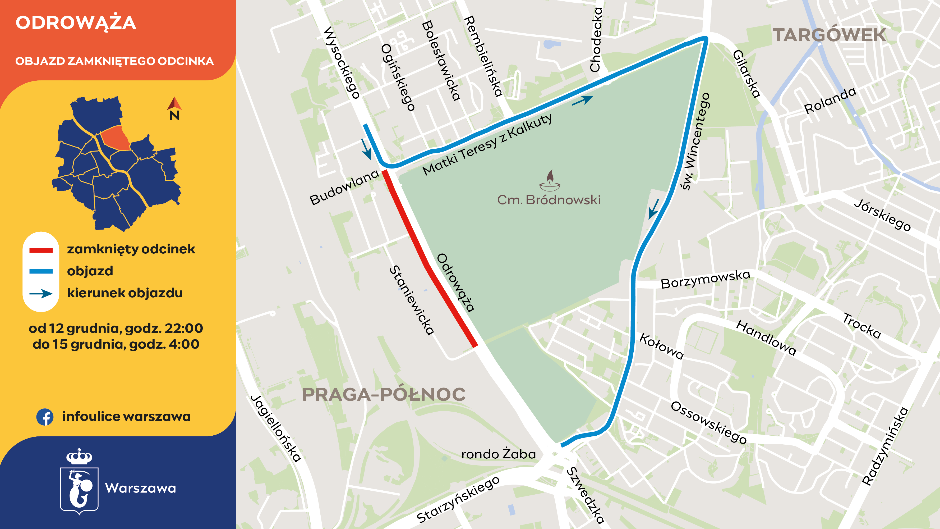 Drugi etap remontu jezdni na Odrowąża