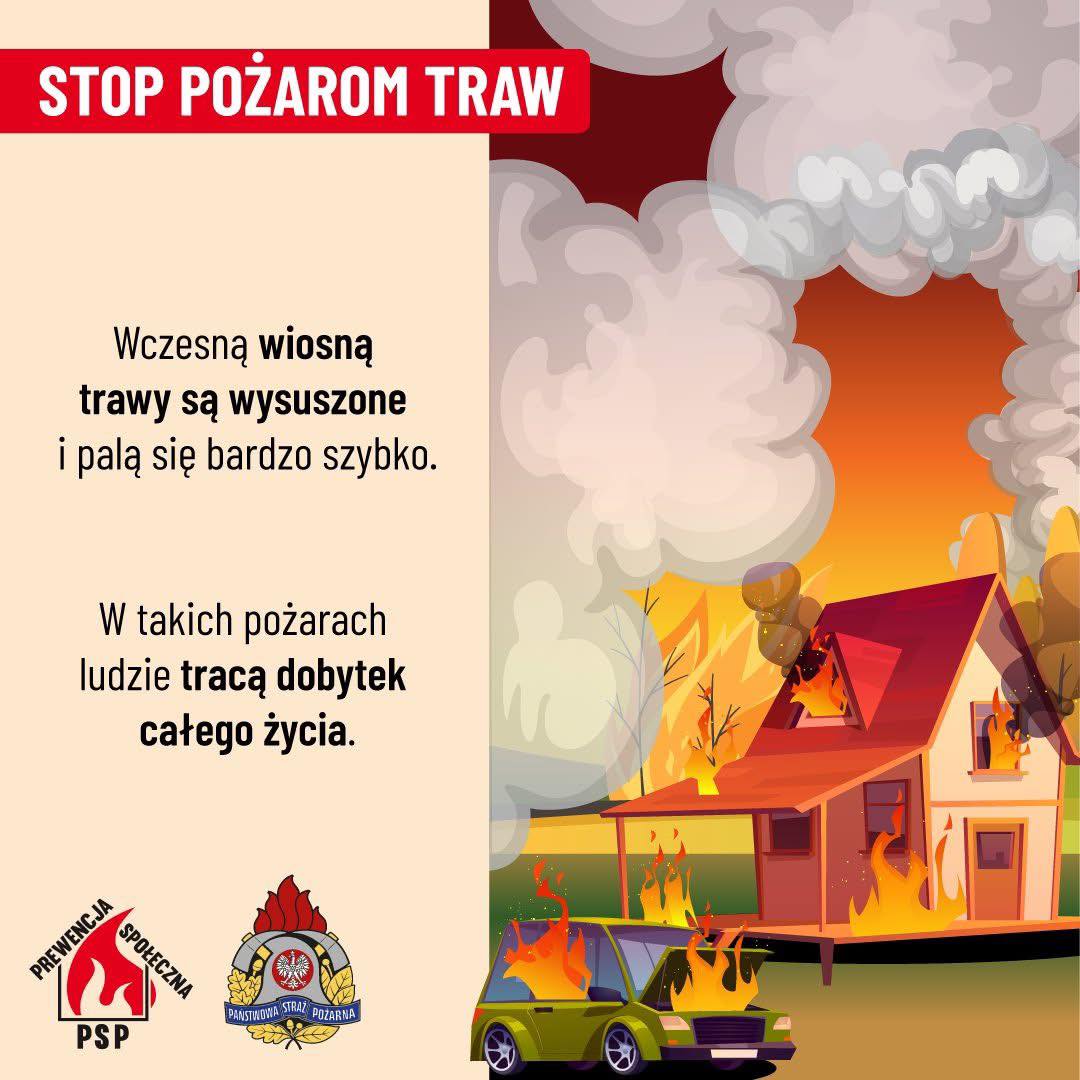 Kampania "Stop pożarom traw" 