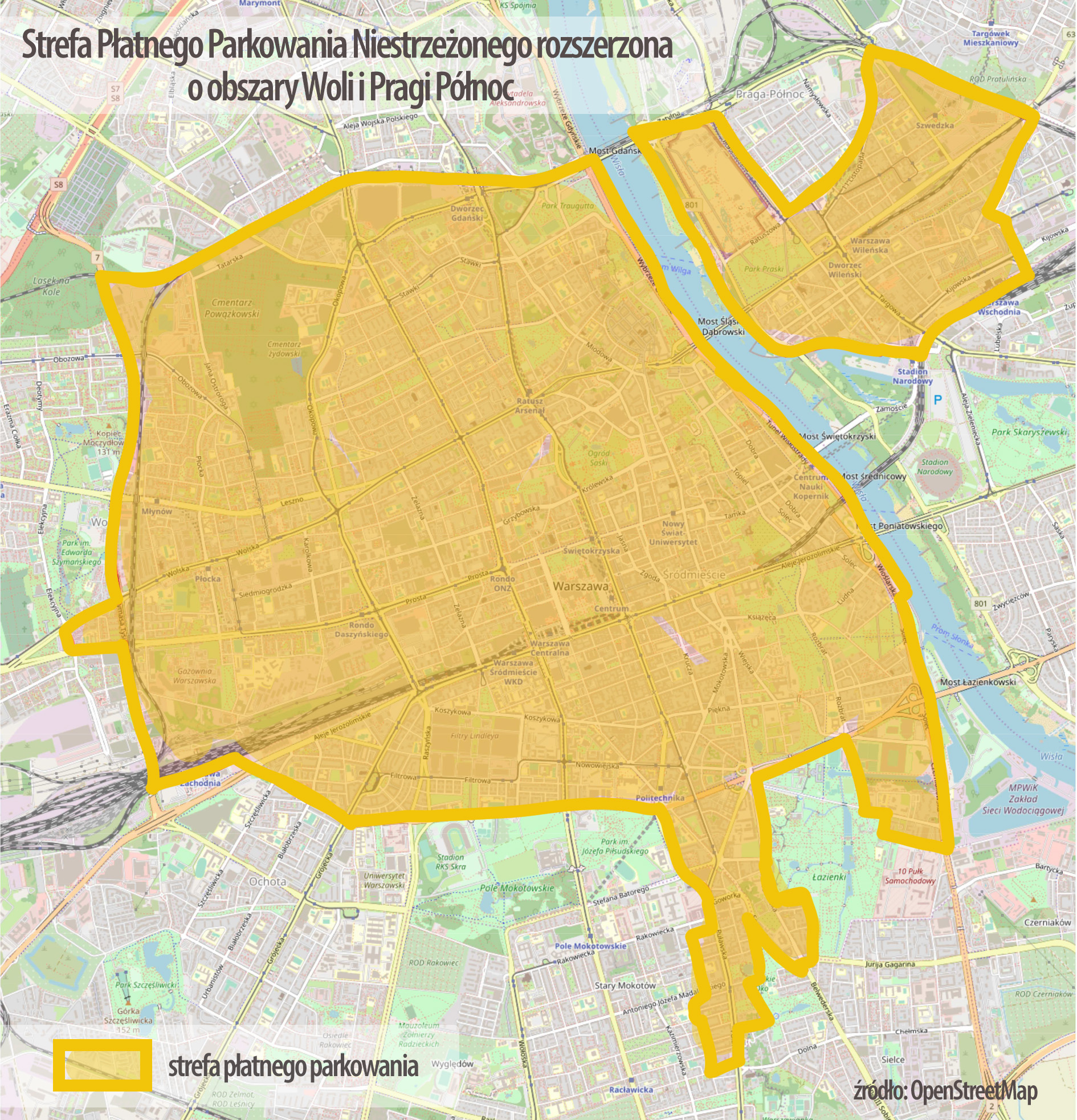 Strefa Płatnego Parkowania Niestrzeżonego po zmianach