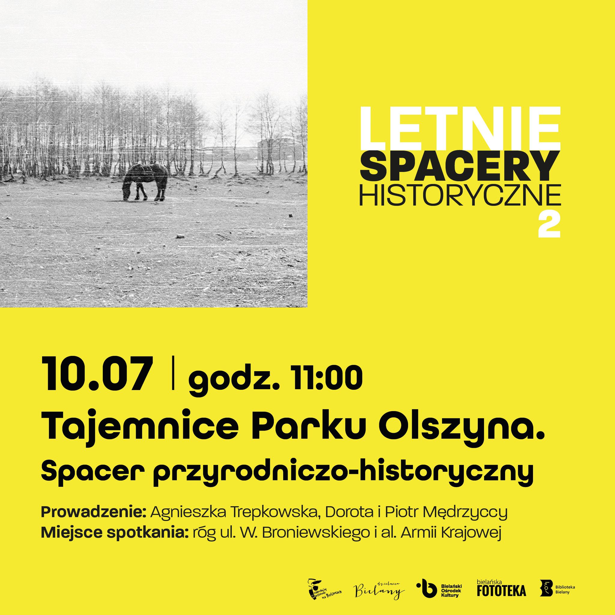 "Letnie spacery historyczne" na Bielanach