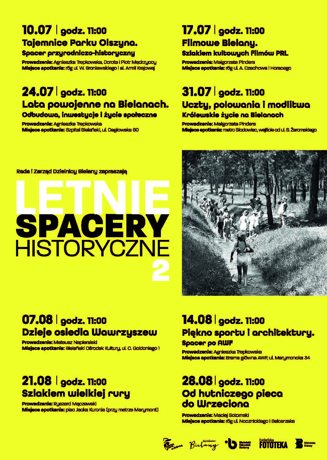 "Letnie spacery historyczne" na Bielanach