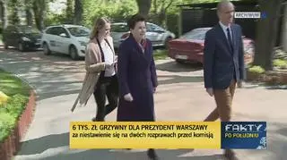 Kara dla prezydent Warszawy 