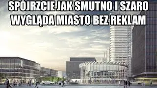 Internauci ironizują na temat wielkich reklam