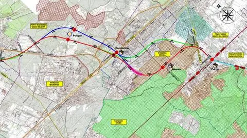 Prezentują warianty Wschodniej Obwodnicy Warszawy