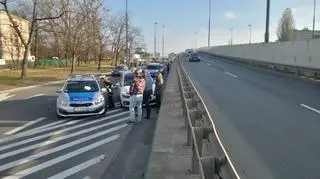 Działania policji na Hynka