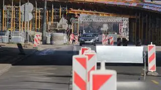 Wisłostrada przed startem Biegnij Warszawo