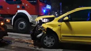 Zderzenie na Modlińskiej