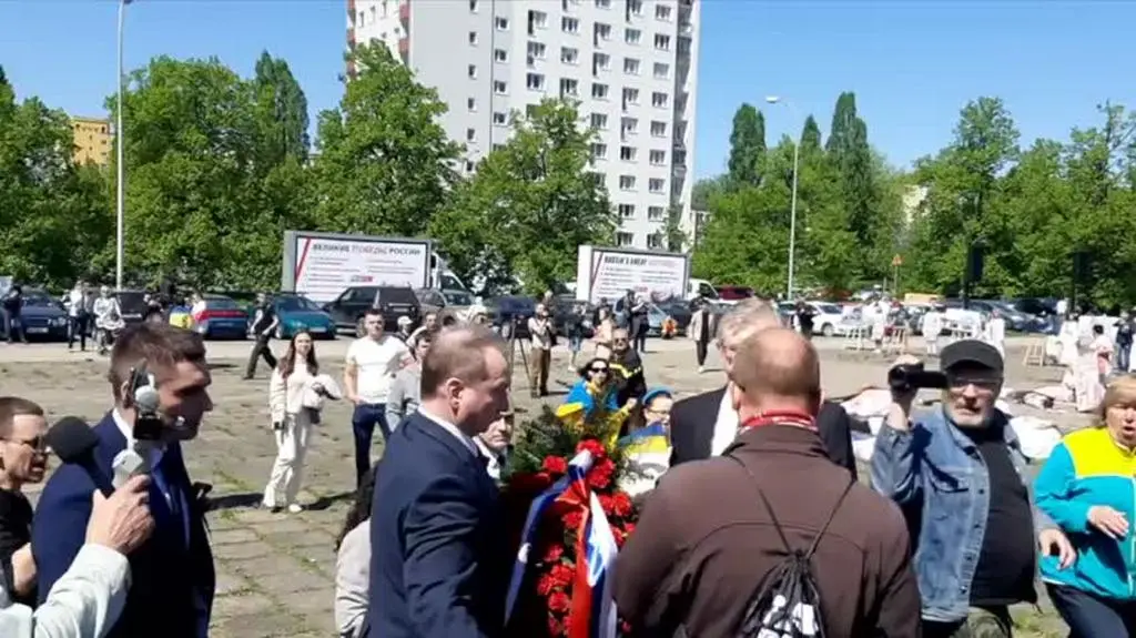 Przepychanki przy Cmentarzu Żołnierzy Radzieckich