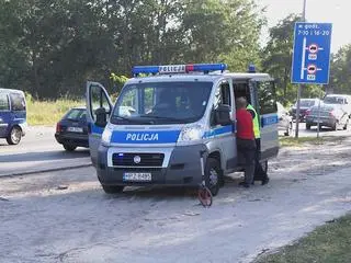 Motocyklista trafił do szpitala