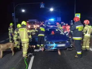 Śmiertelny wypadek w okolicy Sadowej