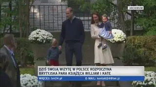 Para książęca wyląduje w poniedziałek w Warszawie