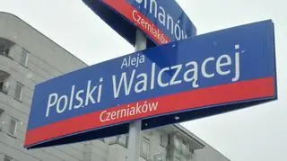 Przygotowania do otwarcia alei Polski Walczącej