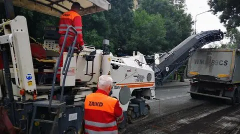 Rozpoczął się remont Saskiej. Objazdy do końca sierpnia 