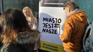 Miasto Jest Nasze przeciwko wieżowcom w Śródmieściu