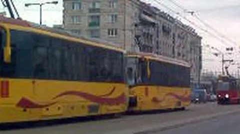 Awaria zatrzymała tramwaje w Al. Jerozolimskich