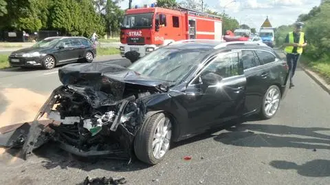 Poważny wypadek na Puławskiej. "Osiem osób zabranych do szpitala"