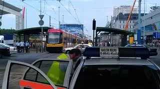 Paraliż tramwajowy w centrum