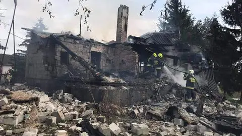 Wybuch gazu pod Grójcem. Zawaliła się część domu, nie żyje 43-latek