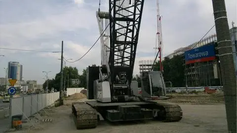 Żuraw już czeka. TBM w drodze