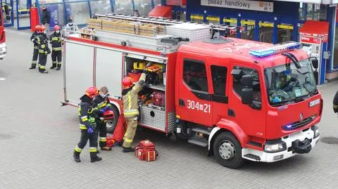 Akcja służb na stacji metra Centrum