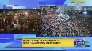 Protest przenosi się przed Sejm