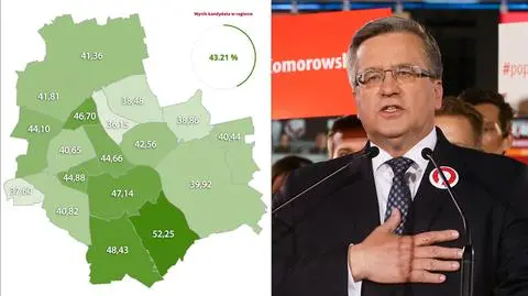 Komorowski wygrał we wszystkich dzielnicach. Tak głosowała Warszawa