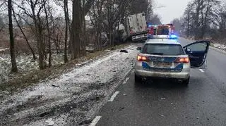 śmiertelny wypadek pod Warszawą