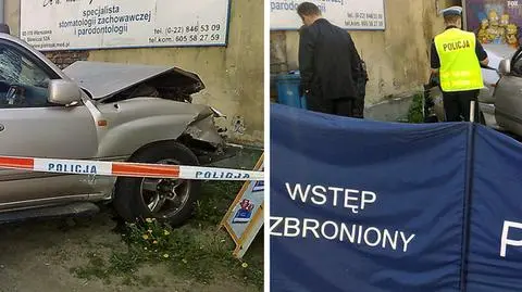 Zawał, potrącony pieszy i rozbite samochody