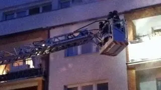 Straż sprawdziła też inne mieszkania - fot. Piotr/warszawa@tvn.pl
