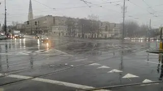 Tramwaje stanęły na pl. Bankowym