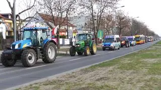 Rolnicy odjechali w asyście policji