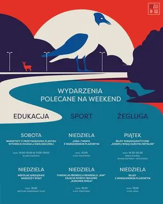 Polecane wydarzenia Dzielnicy Wisła na weekend