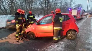 Zderzenie na Białołęce