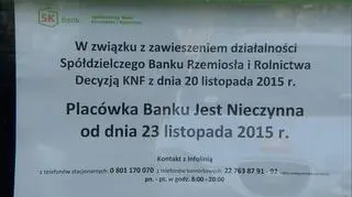 SK Bank upadł w listopadzie 2015 r.