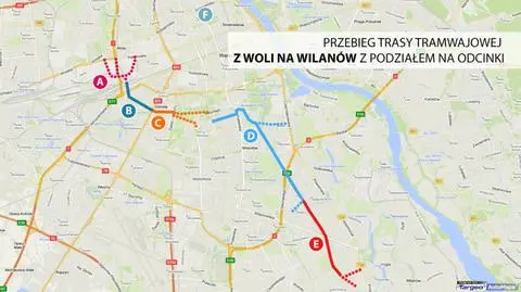 Planują tramwaj na Wilanów: odnogi, tunele, różne warianty