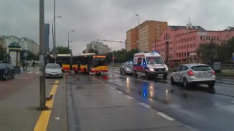 Wola: kolizja forda ze skodą