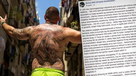 Raper Bonus RPK o wyroku: jedna wielka pokazówka