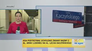 NSA podtrzymał uchylenie nazwy