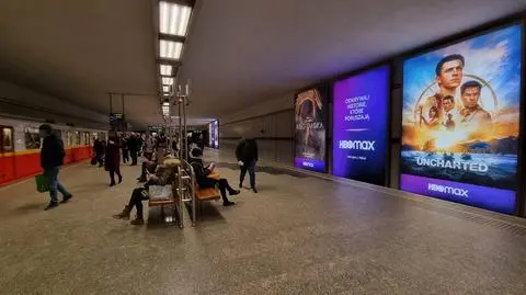 Nowe reklamy w metrze