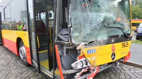 Autobus uszkodzony w wypadku wróci na ulice