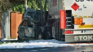 Wypadek na Szosie Lubelskiej