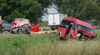 Wypadek pod Garwolinem