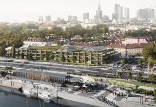 Studio telewizyjne, ogród na dachu. Tak ma wyglądać budynek na Powiślu