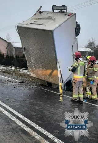 Wypadek w miejscowości Łopocianka 