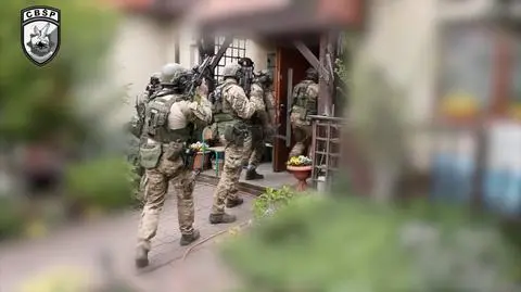 Akcja CBŚP w Warszawie