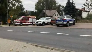 Akcja służb w miejscowości Kampinos