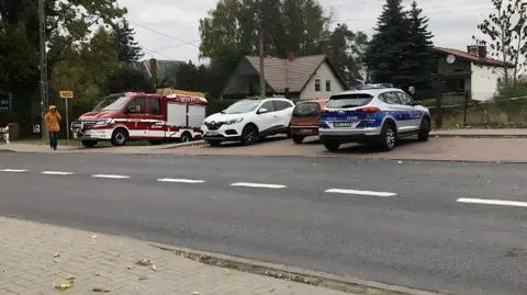 Akcja służb w miejscowości Kampinos