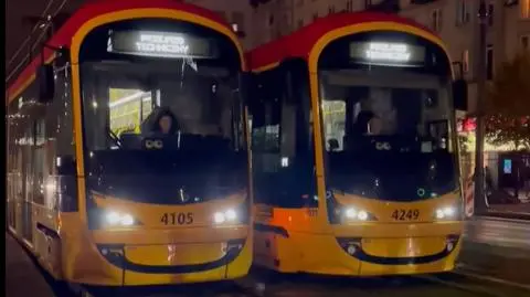 Testy torowiska na Marszałkowskiej